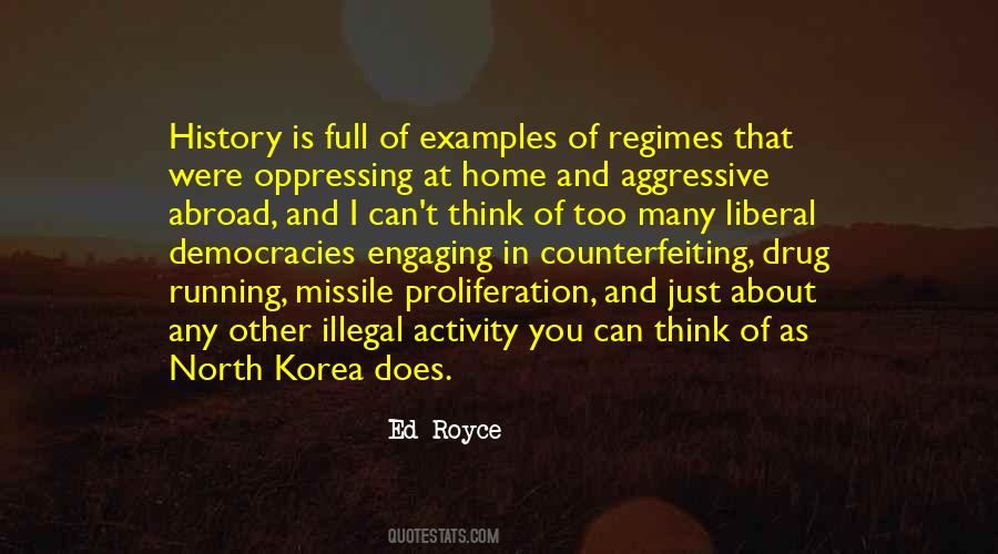 Quotes About Regimes #769212