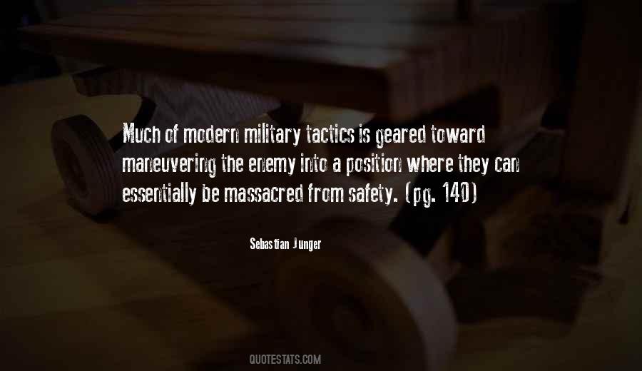 Military Tactics Quotes #849527