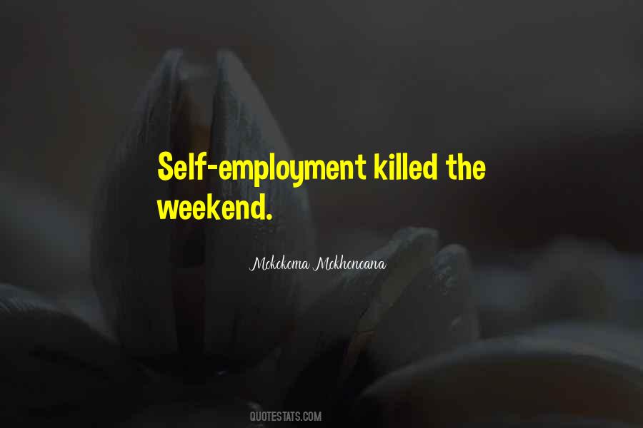 Quotes About Self Employment #260685