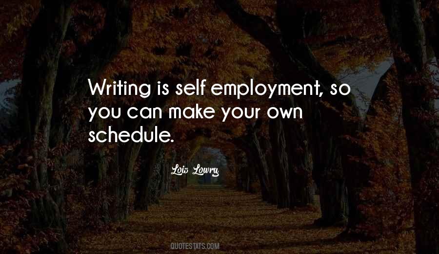Quotes About Self Employment #504414