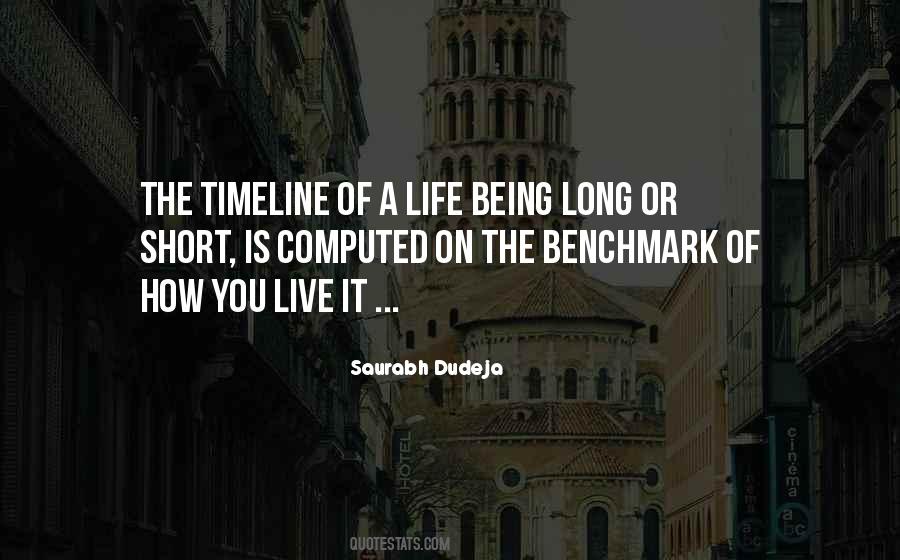 Quotes About Timeline Of Life #320047