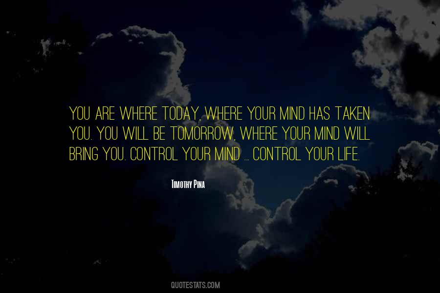What Will Tomorrow Bring Quotes #338356