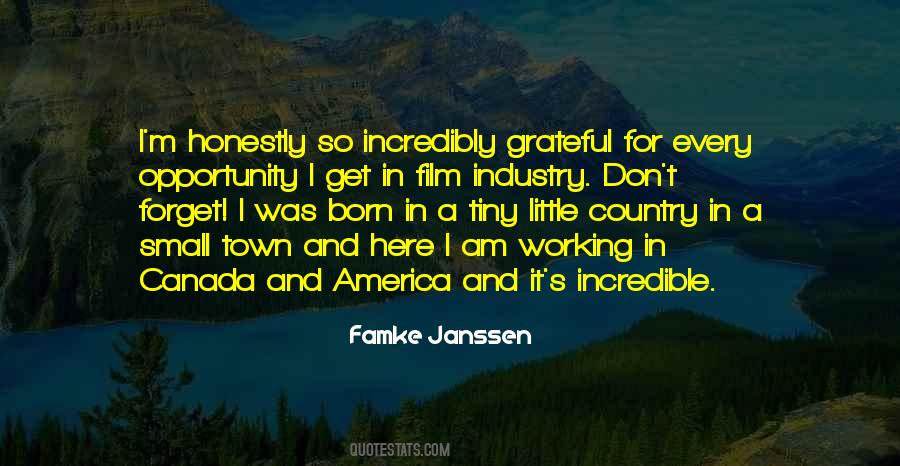 Quotes About Opportunity In America #1068376