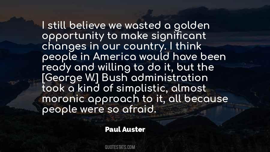 Quotes About Opportunity In America #1216637