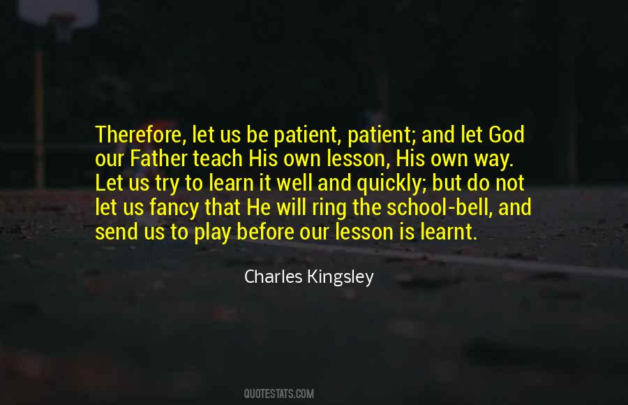 Quotes About Patience And God #1371423