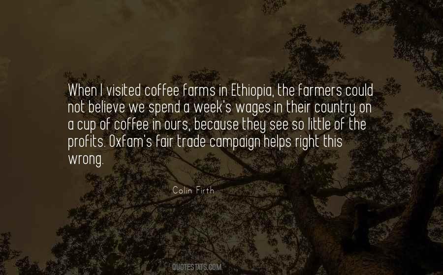Quotes About Fair Trade #317594