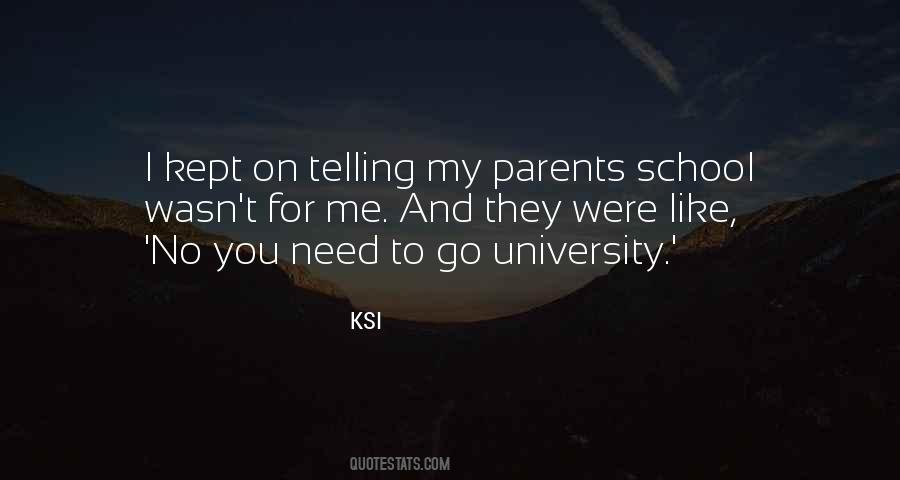 Quotes About Parents And School #544630