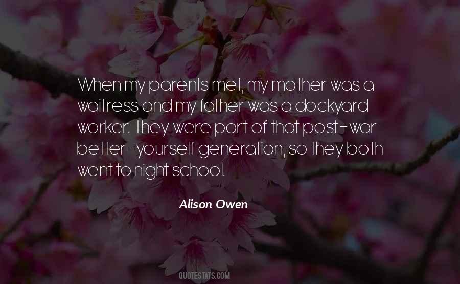 Quotes About Parents And School #78232