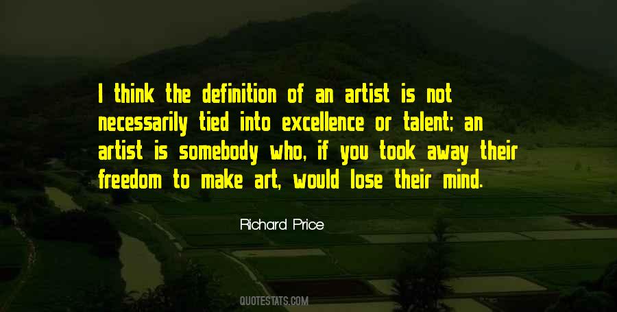 Quotes About The Mind Of An Artist #1197961