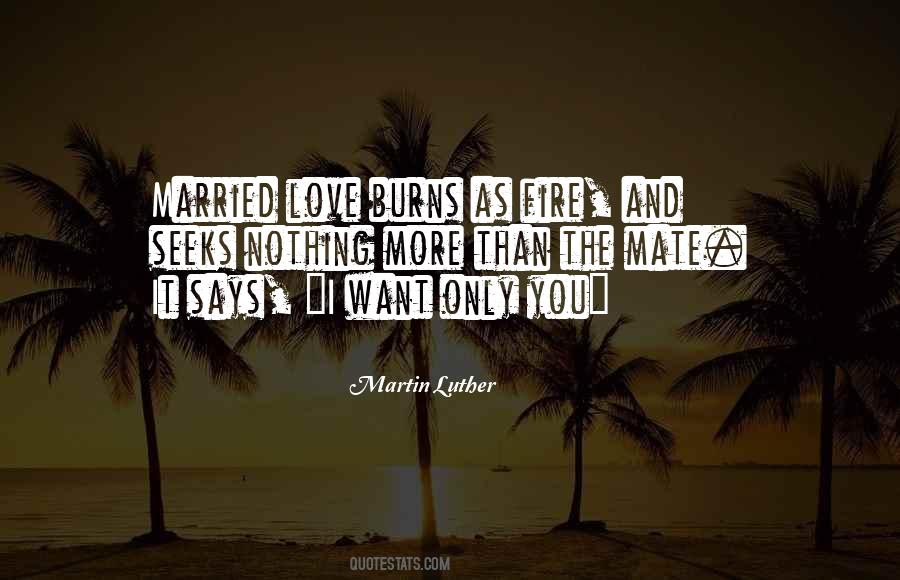 Quotes About Married Love #375169