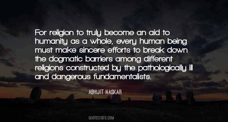 Religion Of Humanity Quotes #966382