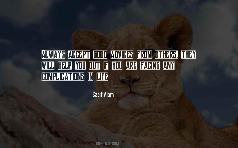 Quotes About Advices #1140143
