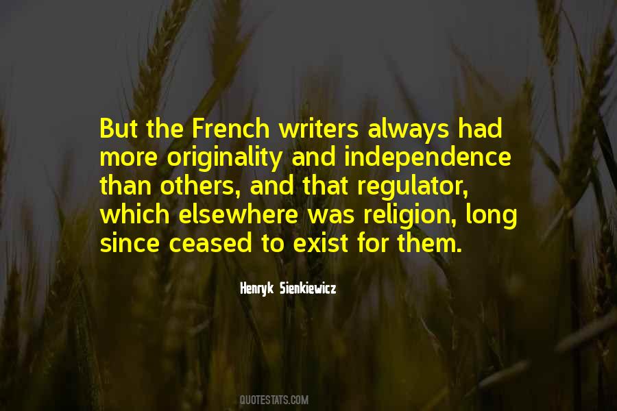 French Writers Quotes #893125