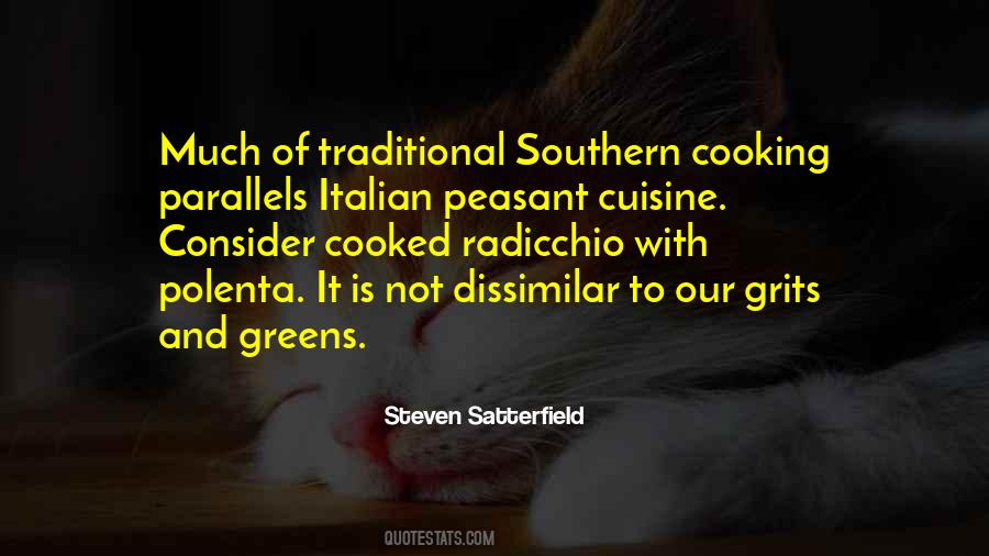 Traditional Cooking Quotes #1056832