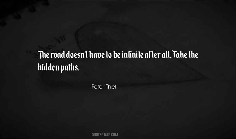 Quotes About Paths We Take #340231
