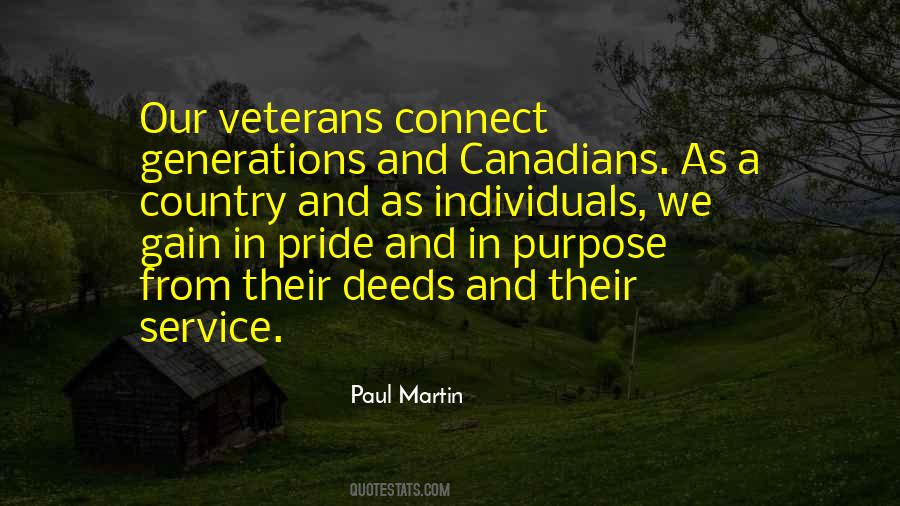 Our Veterans Quotes #1697786