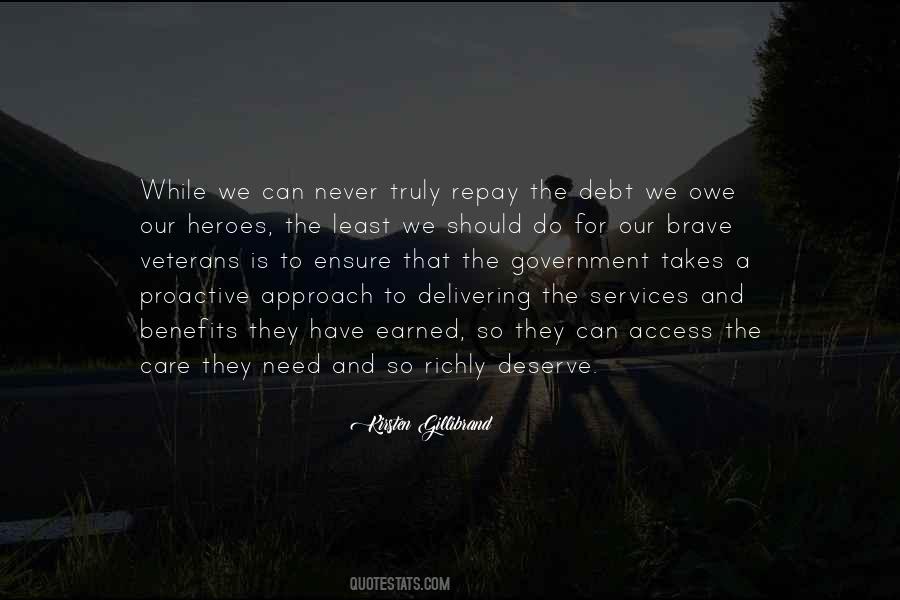 Our Veterans Quotes #1841541