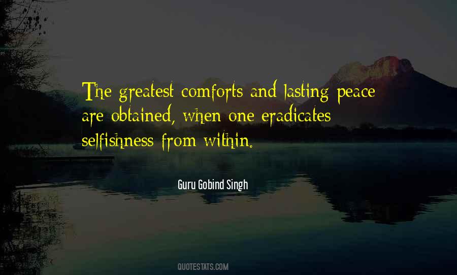 Quotes About Comfort And Peace #1583652