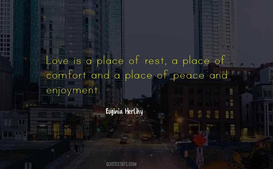 Quotes About Comfort And Peace #1875462