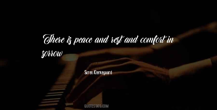 Quotes About Comfort And Peace #864957