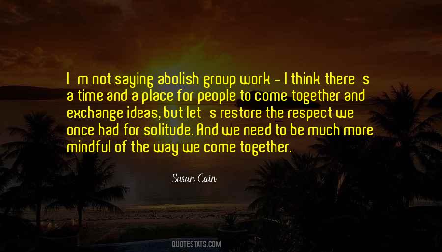 Quotes About Group Work #779785