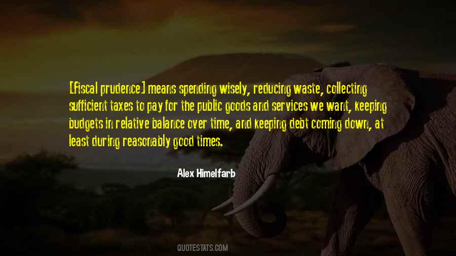 Quotes About Spending Wisely #357851
