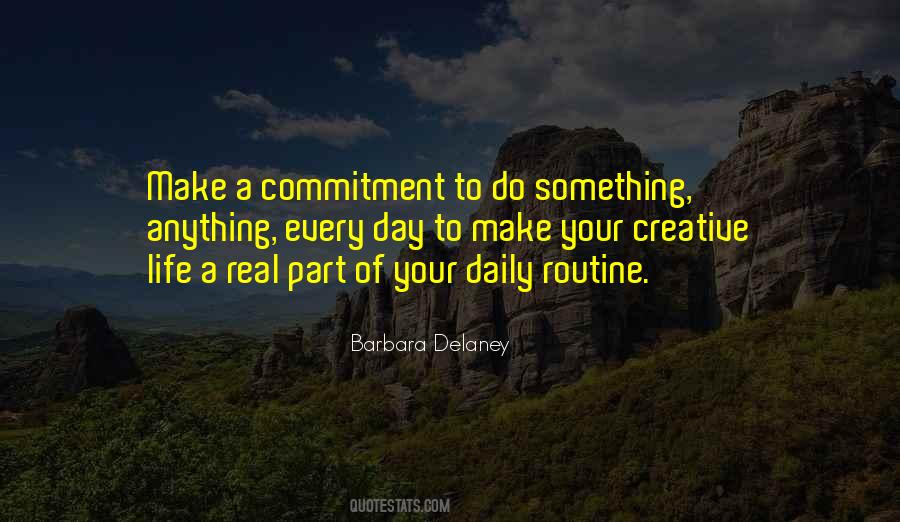 Daily Commitment Quotes #1715281