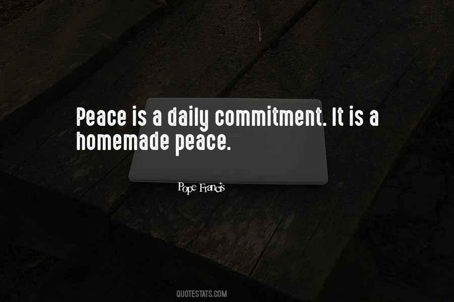 Daily Commitment Quotes #27378