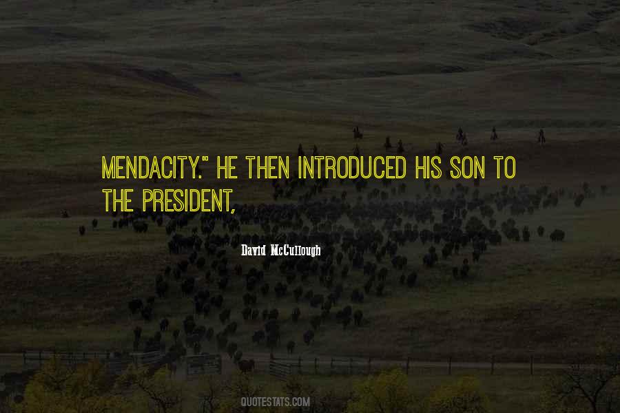 Quotes About Mendacity #107044