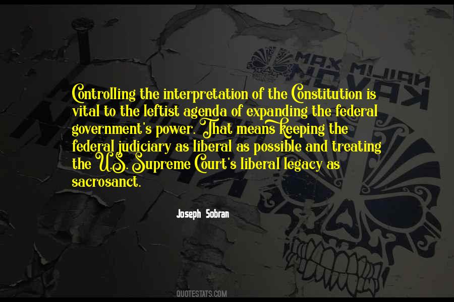 Quotes About Judiciary #1374950