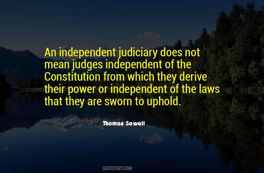 Quotes About Judiciary #14568