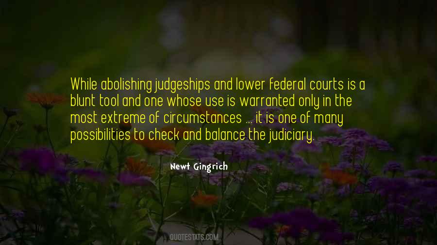 Quotes About Judiciary #1753358