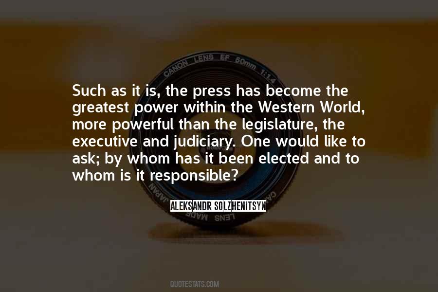 Quotes About Judiciary #1864605