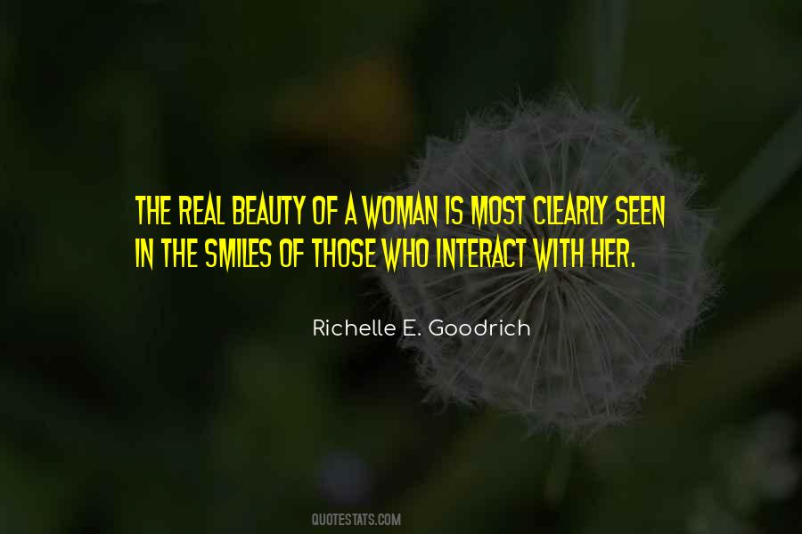 Quotes About Real Beauty Of A Woman #1783798