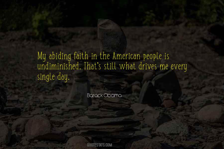 Abiding Faith Quotes #1438078