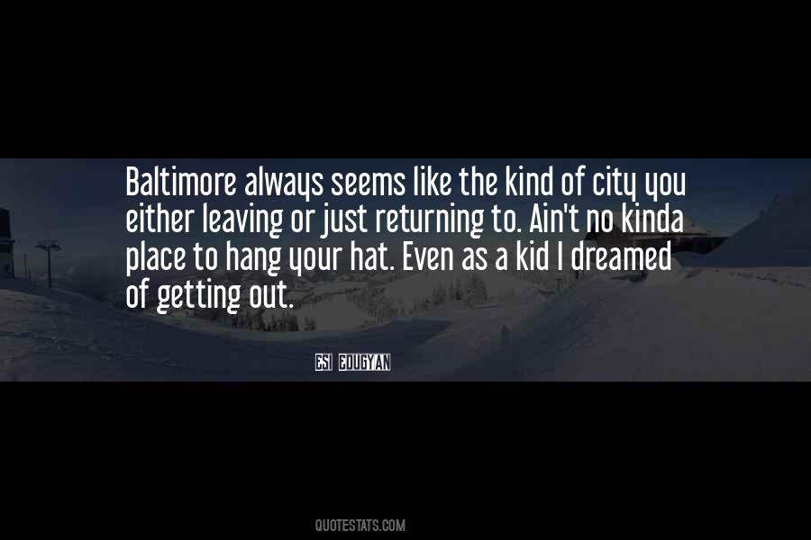 City You Quotes #847370