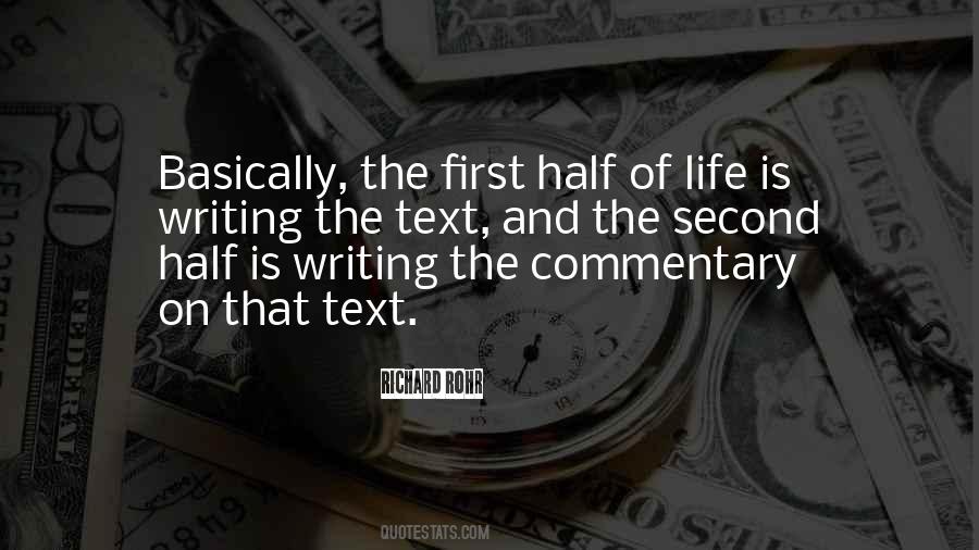 Quotes About Commentary #1053837