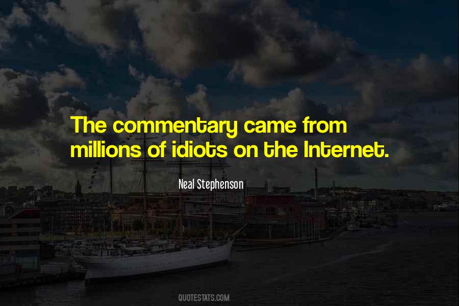 Quotes About Commentary #1344898