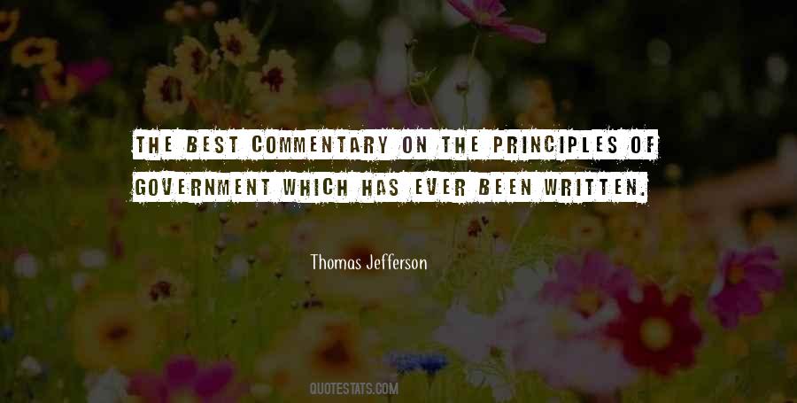 Quotes About Commentary #1625331