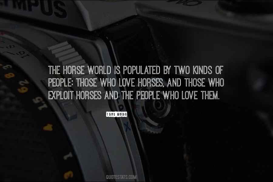 Love For Horses Quotes #435297