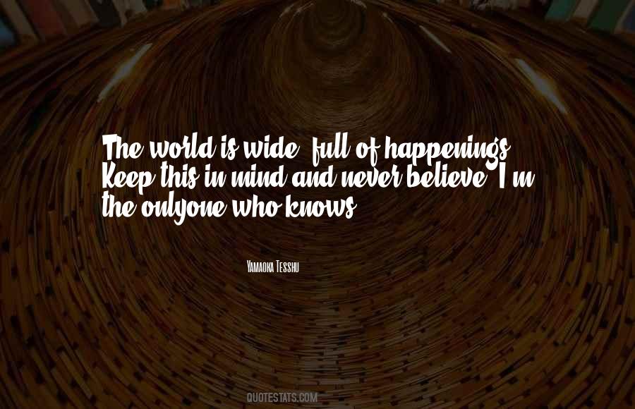 Quotes About Wide World #71916 Quotes About Wide World #71916