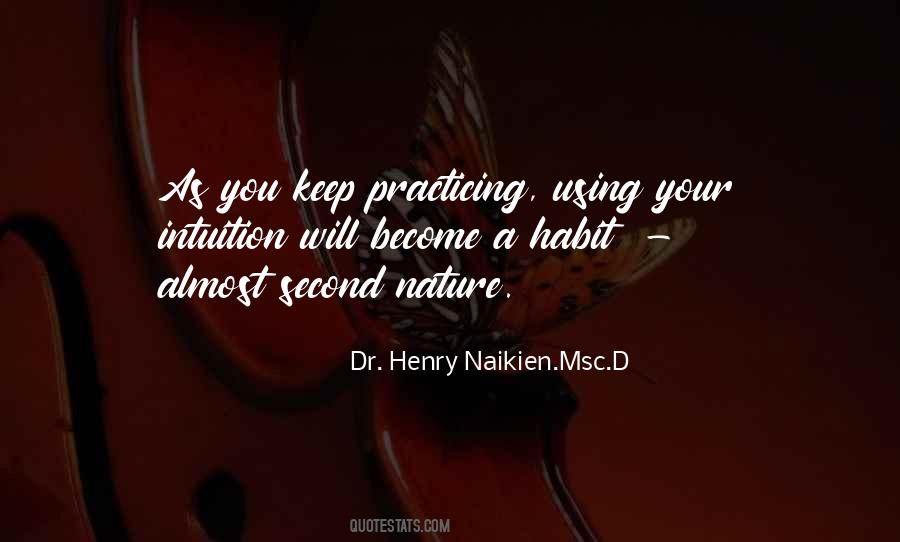 Second Nature Quotes #1029531