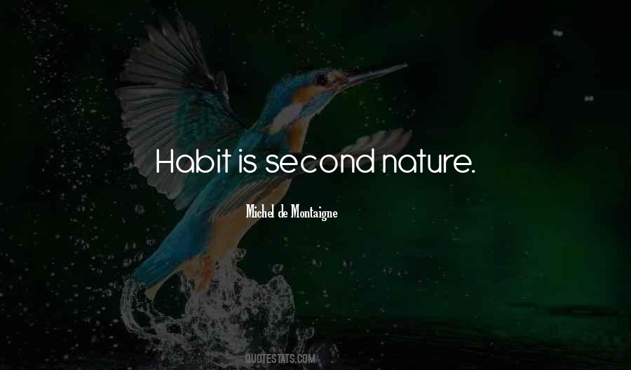 Second Nature Quotes #28159