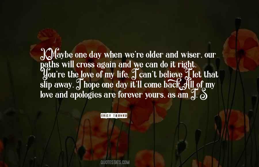 Quotes About Paths In Love #1023577