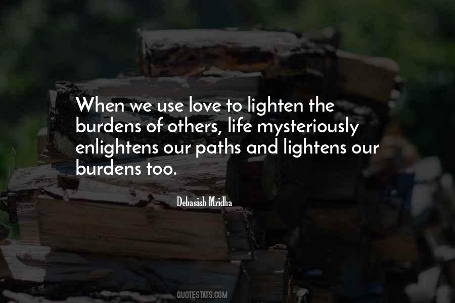 Quotes About Paths In Love #1070435