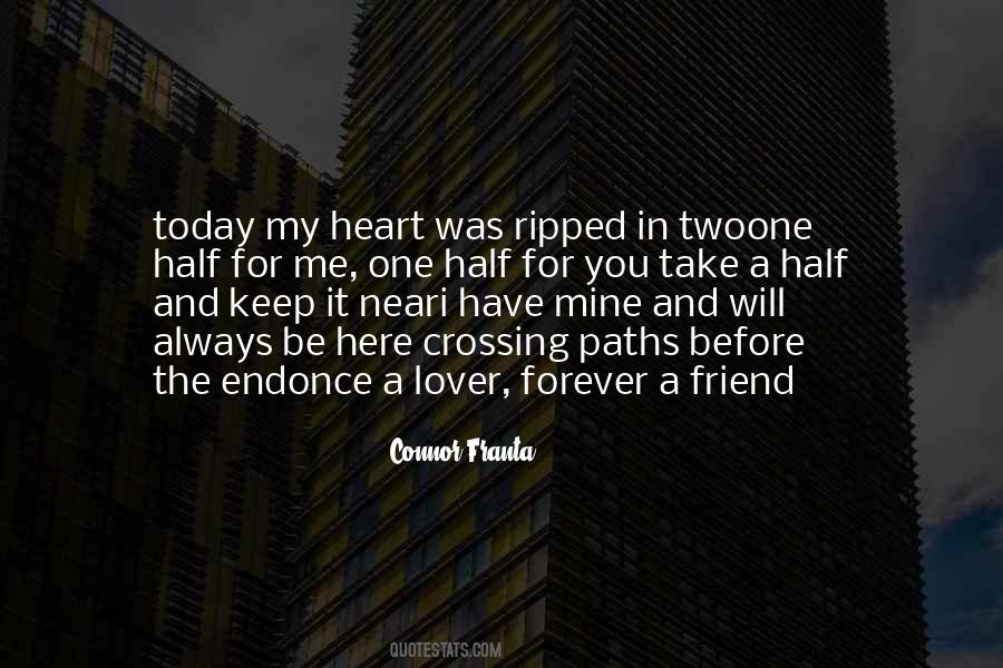 Quotes About Paths In Love #1101569