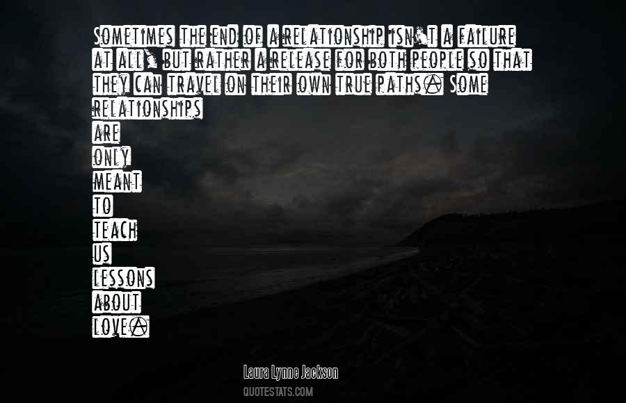 Quotes About Paths In Love #1345529