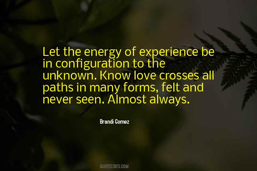Quotes About Paths In Love #457200