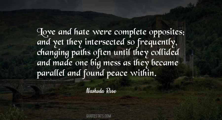Quotes About Paths In Love #933239
