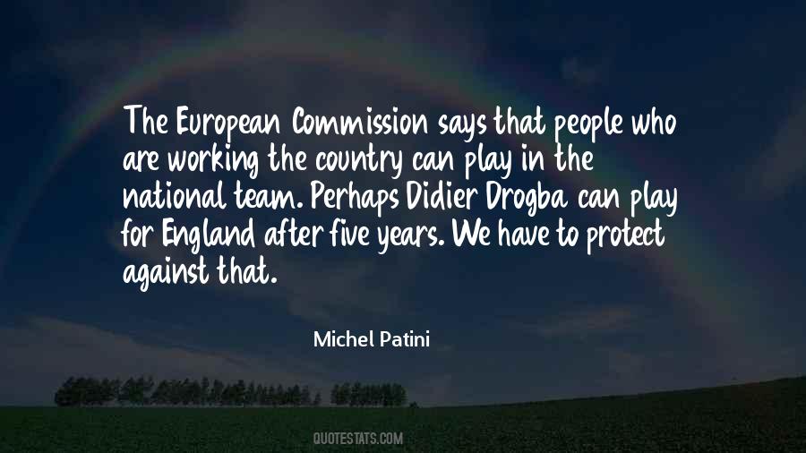 Quotes About European Commission #118343